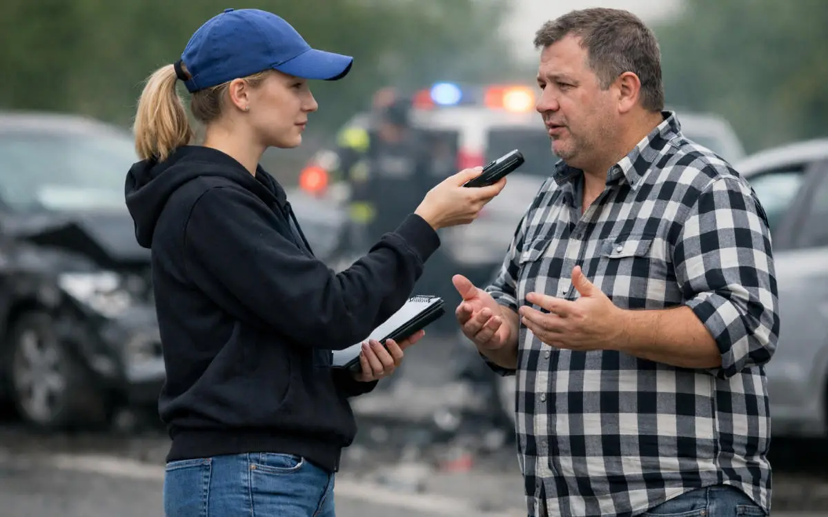 Accident Witness Issues: Record Contact Details Before People Leave