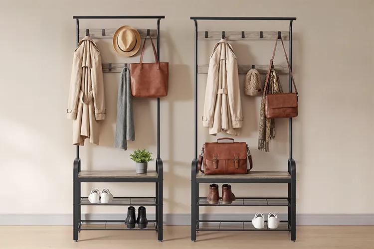 Crowded Hall Closets: Store Seasonal Items More Efficiently